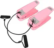 Portable Stair Stepper Machine Home Fitness Stepper Resistance Bands Compact and Silent Workout Equipment