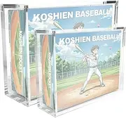 Yotsuba Acrylic Display Case for Pokemon Booster Box, Premium Acrylic Box Protector with Magnetic Top, Stackable Design (Big for Elite Trainer Box)