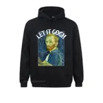 LET IT GOGH T 恤 VINCENT VAN GOGH ARTIST 有趣的藝術 T 恤運動衫 PREVAIL