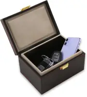 Faraday Box for Car Keys XL Size Up to 10-14 Car Keys RFID Key Fob Protector Sig