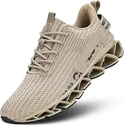 Vooncosir Men's Running Shoes Ultra Lightweight Breathable Walking Shoes Non Slip Athletic Fashion Sneakers Mesh Gym Casual Sports Shoes