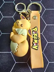EEVEE (STYLE 2 OF 2) POKEMON SERIES KEYCHAIN KEYRING *