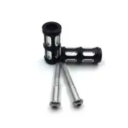 2 PCs Black Billet Shifter Peg For Harley Fat Boy FLSTF/ Softail Deluxe FLSTN