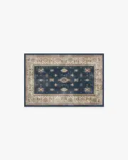 60' x 90' | Machine Washable Runner Rug | Kid & Pet Friendly | Indoor Rug | Verena Sapphire Rug | Ruggable