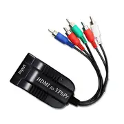 HDMI to 1080P YPBPR Component Video 5RCA RGB Adapter R/L Audio Output 720/1080P