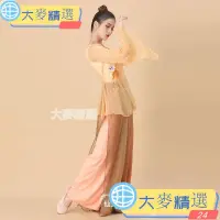 在飛比找蝦皮商城精選優惠-💯下殺價古典舞紗衣舞蹈服練功服女夏季身韻仙氣飄逸上衣古典舞衣