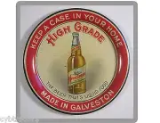 High Grade Beer Tray Galveston, TX Refrigerator / Tool Box Magnet Man Cave