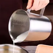 1pc Thick Stainless Steel 304 Measuring Cup with Scalel 500ml Kitchen Baking Tea Large Capacity Measuring Cup