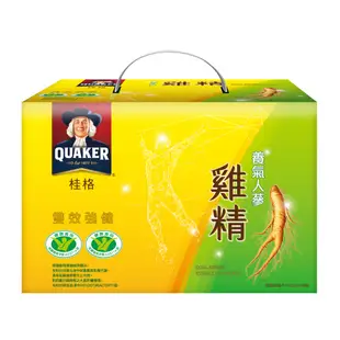 QUAKER桂格 養氣人蔘雞精（大）盒裝18瓶