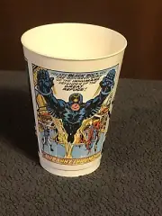 Marvel Comics 7-11 Slurpee cup INHUMANS 1970's wrap around