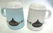 SUGAR AND COCOA SHAKERS..