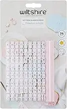 Wiltshire Letter Cookie Press 74-Pieces Set