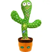 Talking Cactus Toy That Talks Back,Volume Adjustment Dancing Mimicking Cactus Ba
