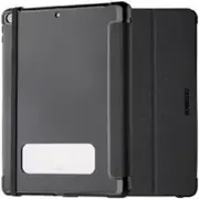 OtterBox React Folio Apple iPad (10.2') (8th & 9th Gen) Case Black ProPack -(77-92197),Military Standard Drop Tested,Raised Edge