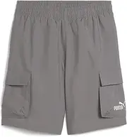 [PUMA] 687759 Casual Sports Kids Shorts Cargo Shorts ESS NO.1 Logo Woven Cargo Shorts B