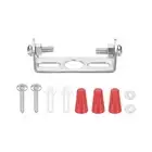 45mm (1.8") Universal Light Fixture Mounting Bracket Kit with Screw