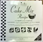 Moda Layer cake, Cake recipe pattern booklet, foundation peicing.