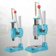 1pc 20.8" Hand Press Machine Desktop Round Square Head Punch Punching Industrial