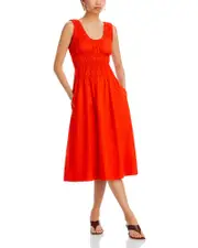Proenza Schouler White Label Penny Poplin Dress