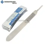 Scalpel Handle #3 with 10 Surgical Blade # 15 Dental