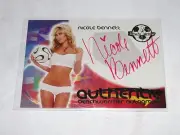 2006 Benchwarmer NICOLE BENNETT World Cup #26 Red Ink Auto BIKINI Destinations