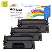3x CF226A Toner Compatible with HP 26A LaserJet Pro M426fdw M402dn M426fdn MFP