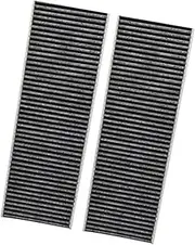 for Mini, Cooper R56 Coupe R58 Paceman R61 Car Activated Carbon Pollen Cabin Air Conditioning Filter X2 64319127516 64319127515 Activated Carbon Pollen Cabin