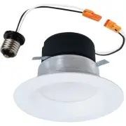 Halo LT 4 In. IC Rated 5CCT LED Recessed Light Kit, 650 Lm. LT4069FS1EWHR Halo