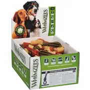 Whimzees Natural Daily Dental Treats Toothbrush Bulk Box Medium Dog 12-18kg (75 pack)