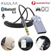KUULAA Aux Car Wireless Bluetooth Receiver Audio Dongle 3.5mm Adapter Cable AU