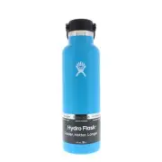 Hydro Flask Standard Mouth Water Bottle with Flex Cap Pacific 21oz/621ml