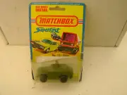 1976 MATCHBOX LESNEY SUPERFAST ROLAMATIC #28 STOAT NEW ON DAMAGED CARD
