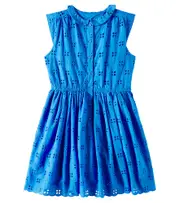 [C'era Una Volta] C'era Una Volta Ines cotton dress Y 12 blue