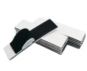 16 Sets 1x4 Inch Hook and Loop Strips with Adhesive Double Sided Tape for Home