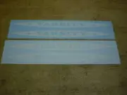 Schwinn 1979 + or - Varsity Bicycle 26" White Frame & Down Tube Decal Set