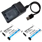 Battery / USB Charger For Canon Powershot ELPH 130 IS 130 135 140 IS 150 NB-11L