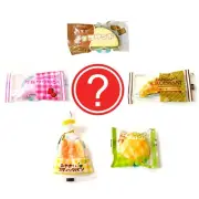 J Dream Mini Squishy Bread Keychain Charm Gashapon Fidget Toy 1 Random Figure