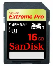 SanDisk SDHC Card ExtremePro SDHC UHS-1 16GB SDSDXP1-016G-J95