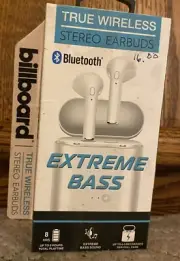 BILLBOARD - TRUE WIRELESS, STEREO EARBUDS, EXTREME BASS - BRAND NEW IN THE BOX