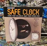 Safe Clock See Pics And Description NIB