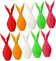 Sosoport 10Pcs Soft Bait Fishing TPR Durable Fake Baits for All Fish Types Lightweight and Easy to Use Fishing Tools for Enthusiasts