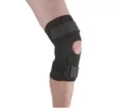 New Ossur Neoprene Wrap Around Hinged Knee Support - Sizes M, L, XL