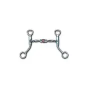Myler Bits Myler 5 HBT Shank Twist Snaffle Copper Roller