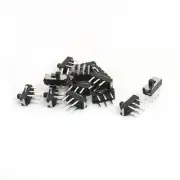 15pcs On/Off SPDT 6 Pin Vertical Mini Slide Type DIP Switch 9x4x8.5mm