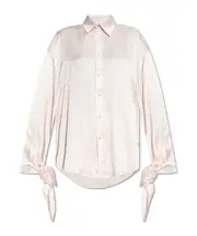 Balenciaga Knotted Cuff Blouse 1,2,3 pink