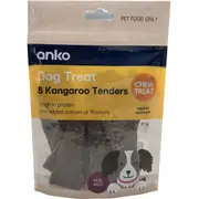 Dog Treat Kangaroo Tenders 8 Pack