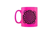 Grindstore Mandala Motif Neon Mug (Pink) (One Size)