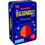 The Scholastic Brainiac Game Tin