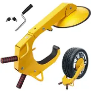 Wheel Lock Clamp, 1 Pack Trailer Wheel Lock, Heavy-Duty Anti Theft Tire Lock, Trailer Wheel Locks for RV Trailers, Cars, Trucks, SUVs