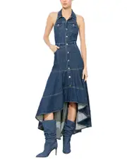 alice + olivia Juana Hi-Lo Dress